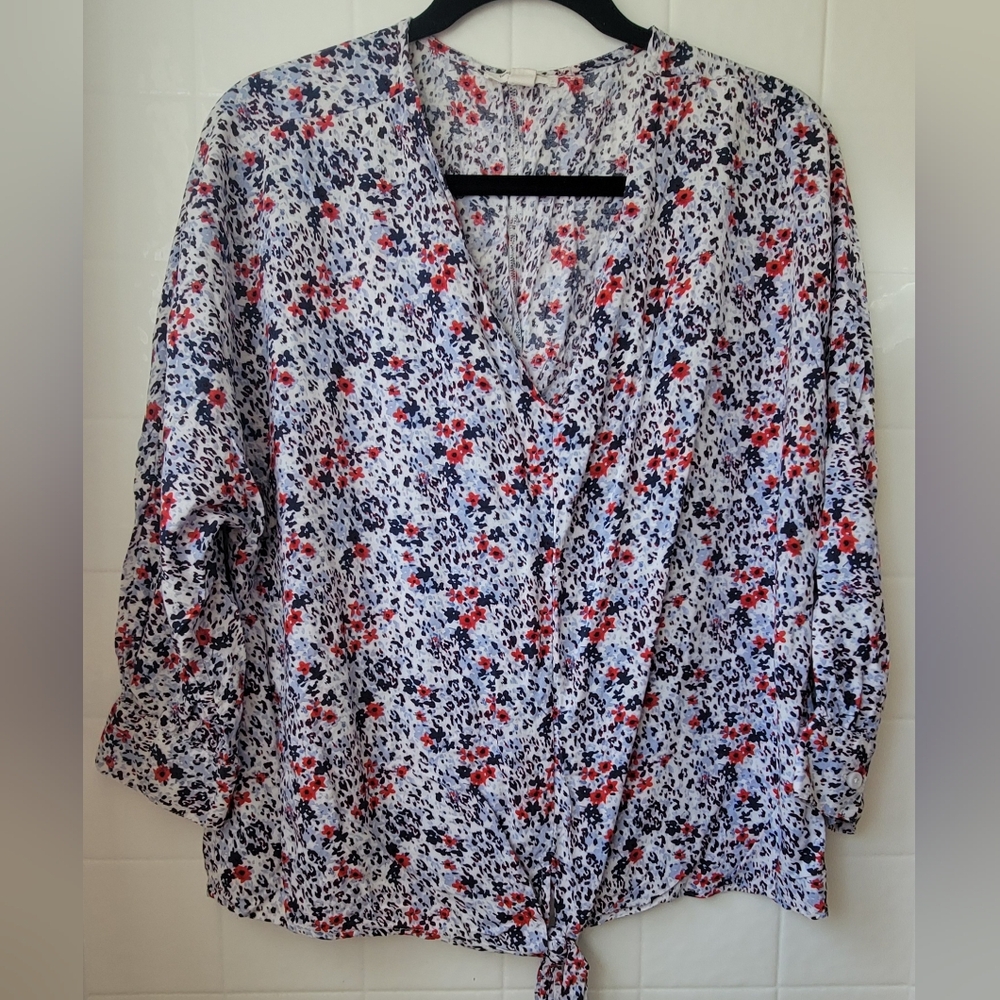 Beach Lunch Lounge Floral Women's Top